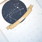 Image of 2013 Constellation Wall Calendar