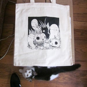 Image of Pumpkin Patch Tote Bag