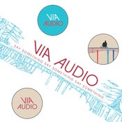 Image of Via Audio - saysomething... - Sticker/Button Pack