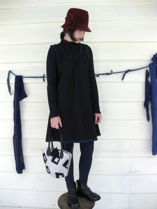 Image of REBECCA (BLACK)  DRESS