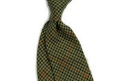 Image of Brown and Navy Shepherd's Check