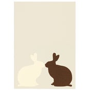 Image of Kissing Rabbits Card
