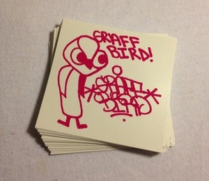 Image of Graff Bird Stickers 25 Pack