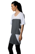 Image of Armor Tee XL gray/white