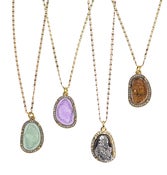 Image of Allayna Druzy Necklace *As seen in InStyle Magazine