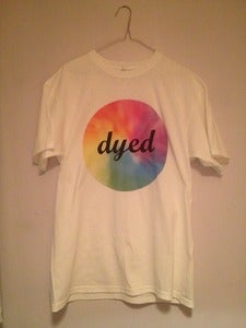 Image of Tie-Dye Logo T-shirt - White