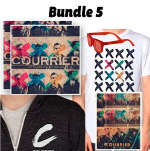 Image of Bundle 5: Cathedrals of Color Physical CD + Excluse CofC T-Shirt + Poster + Hoodie