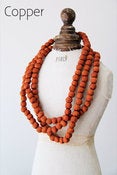 Image of Silk Covered Beads