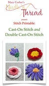Image of Cast-On & Double Cast-On Stitch Printable
