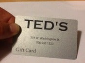 Image of Ted's Gift Card