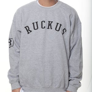 Image of RUCKUS ARCH CREWNECK SWEATSHIRT