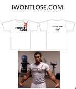 Image of iWontLose Tshirt - Grey
