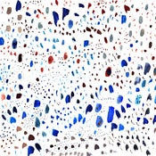 Image of Blue dots - print