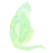 Image of The green cat - print