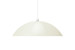 Image of Large Oyster White Satin Lightshade