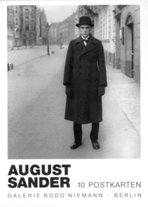 Image of 10 Fine Art Photography Postcards in a Case: August Sander