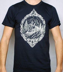 Image of The Train Tee Navy