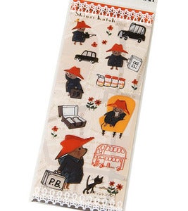 Image of Paddington Bear Jelly Stickers