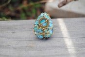 Image of Turquoise Magnesite Woman Power Ring