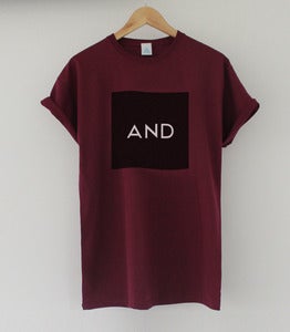 Image of Burgundy Black AND