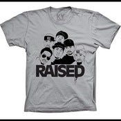 Image of *EXCLUSIVE* KY Raised NAPPY ROOTS TEE in Charcoal Grey & Black