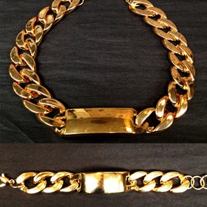 Image of I.Love I.D Cuban Link Set