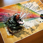 Image of 'Tiger Scream' print limited edition of 50