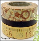 Image of Viola Collection 3 Set - Japanese Masking Tape - 3 x 15m rolls