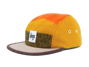 Image of LESS - Square Logo Camp Cap(Orange)