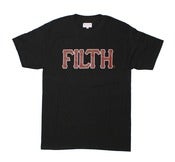 Image of Sport Logo Tee In Black by PUREFILTH  
