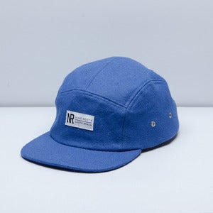 Image of 5 PANELS CAP BLUE WOOL