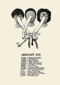 Image of BEAK>  'MONOtOUR' lithograph hand screen printed PRINT / POSTER