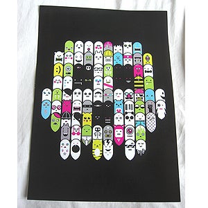 Image of 88 Ghosts print