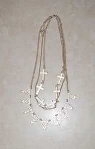 Image of Hipster Cross Necklace
