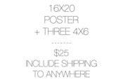 Image of 16X20 POSTER SIZE INCLUDE SHIPPING