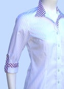 Image of White Stripe / Grape Grid / Aqua - LIMITED EDITION - SOLD OUT
