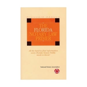 Image of Notary Law Primer - Florida