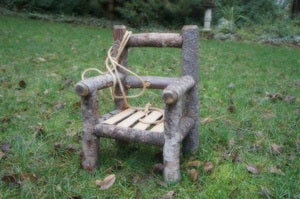 Image of Woodsy Wonders Toddler Log Chair