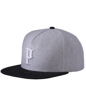 Image of Preview Classic Snapback, Grey Flannel / Black Corduroy
