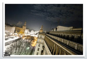 Image of GRAFFITI ROOFTOP IN BERLIN