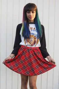 Image of Tangled Up In Plaid Skirt