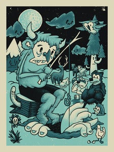 Image of Gone Fishin' // 18x24 ArtPrint