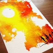 Image of 'Sunset Love' print limited edition of 50