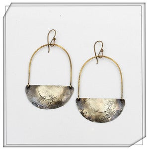 Image of Drop Blade Earrings
