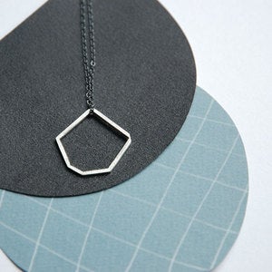 Image of fragment minimalist necklace