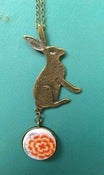 Image of Bunny Heart Necklace