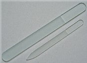 Image of Clear Glass Manicure and Pedicure Set