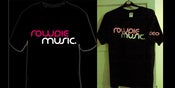 Image of RowdieMusic. Official Tshirt.