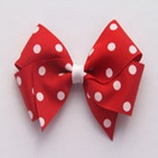 Image of Large Red Polkadot Bow
