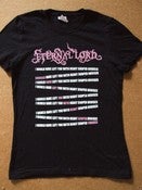 Image of "Heart Shaped Bruises" Girls Skinny Fit Tee